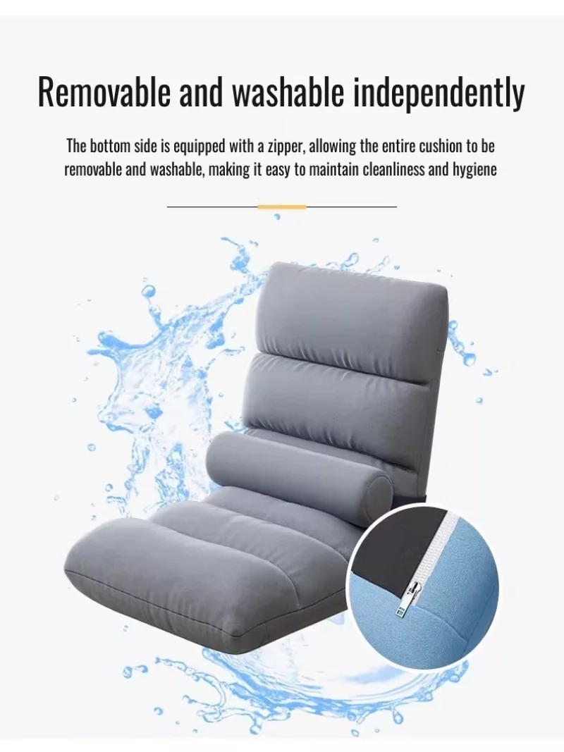 أريكة منزلية كسولة من حصير التاتامي كرسي أريكة فردي كرسي خلفي كرسي مهجع قابل للطي أريكة سرير للكمبيوتر