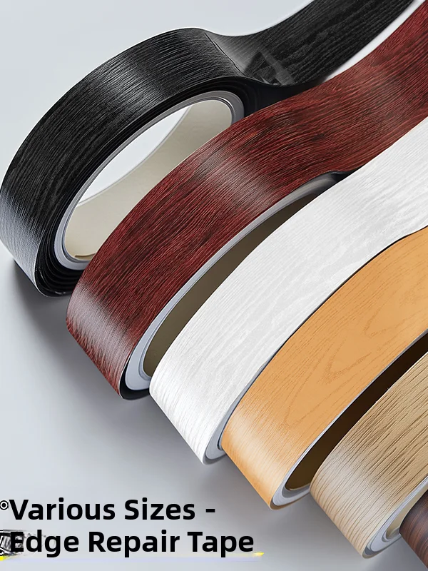 Wood Grain Tape Frame Decorative Strip Original Wood Cabinet Furniture Wood Board  Sealant Floor  Sticker Beauty Seam ...