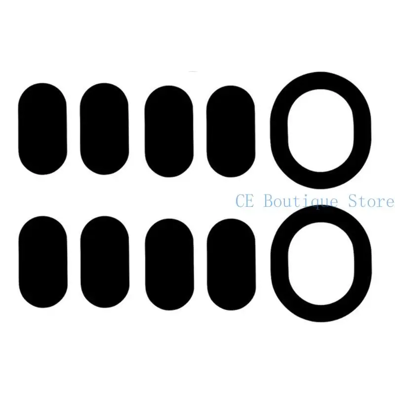 

652F 2 Set Mouse Feet Sticker Practical Wear Resistant Mice Skates For G102 Mice