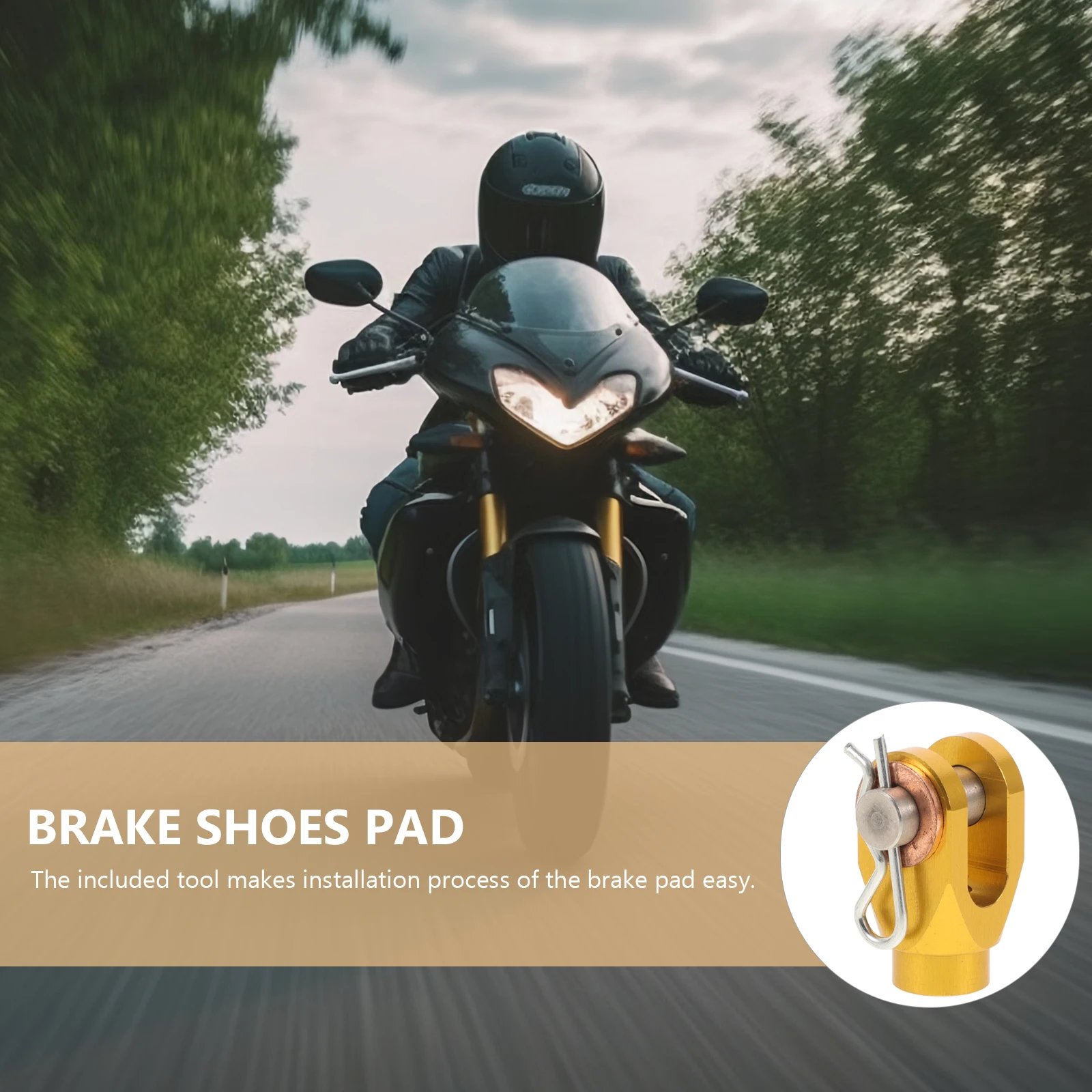 

Universal Motorcycle Brake Clevis Rear Brake Rod Connecting Fork Durable Replacement For Off-Road Motorcycles Enhanced