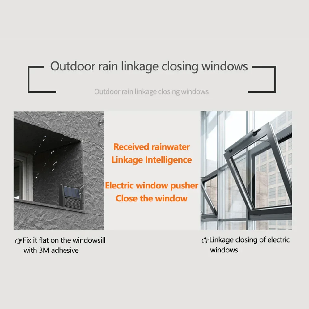 Haozee Tuya Zigbee مستشعر المطر الشمسي التحكم في التطبيقات اللاسلكية في الوقت الحقيقي كشف المطر دعم مساعد المنزل Zigbee2mqtt