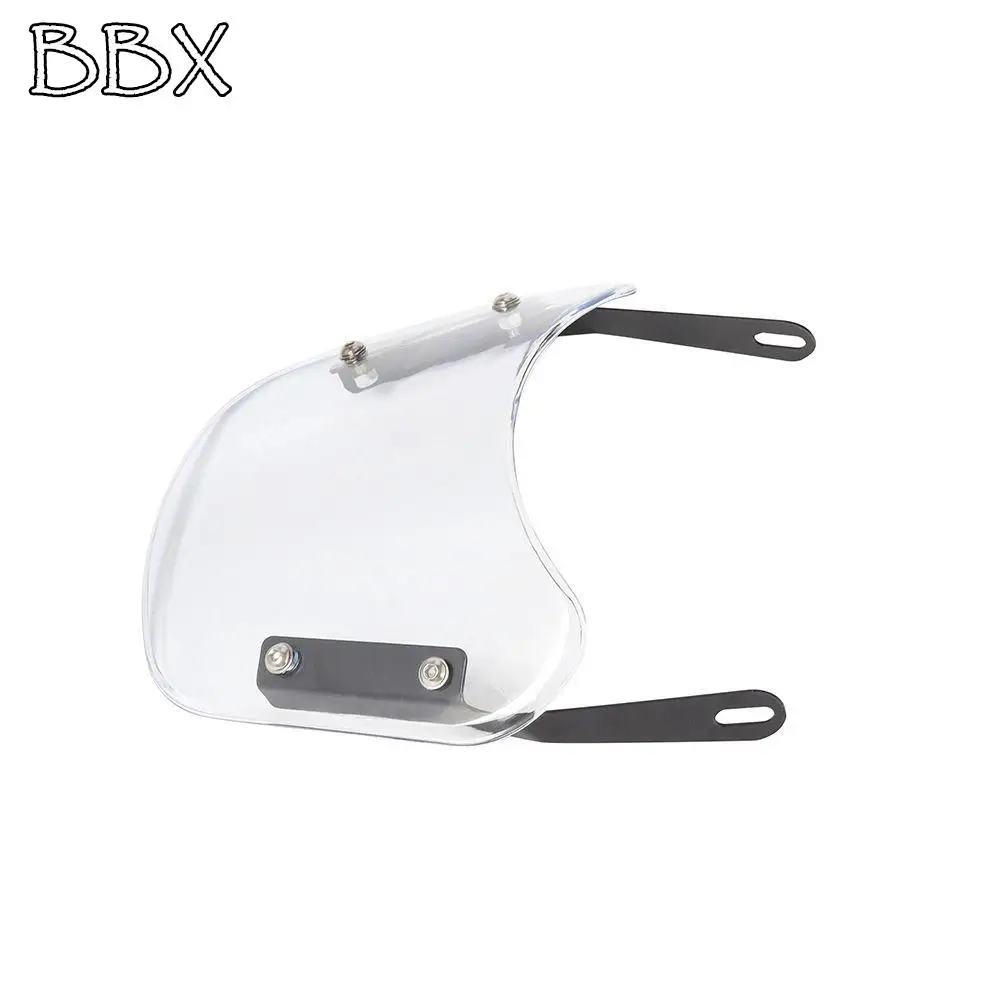 

Retro Motorcycle Windshield Compression Resistance Windproof Motorcycle Windscreen Durable Universal