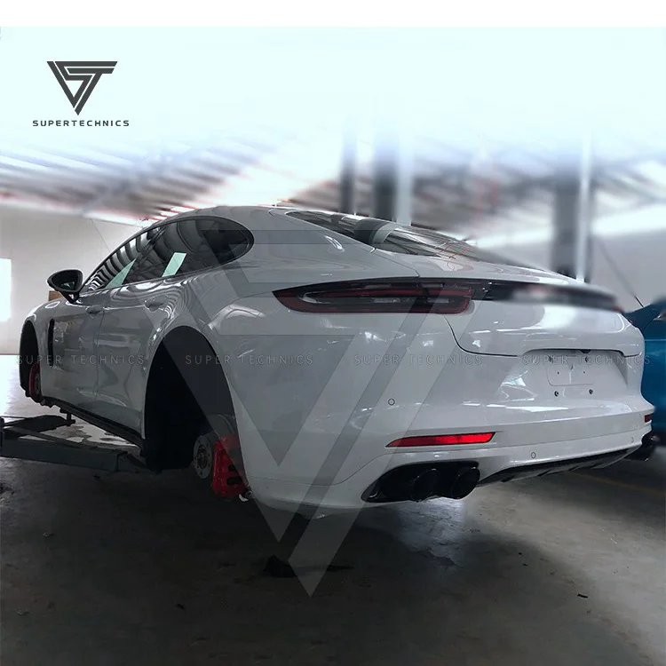 GTS Style PP Body Kits Front Rear Bumper for Porsche Panamera 971 2017-2019 Car Body Accessories