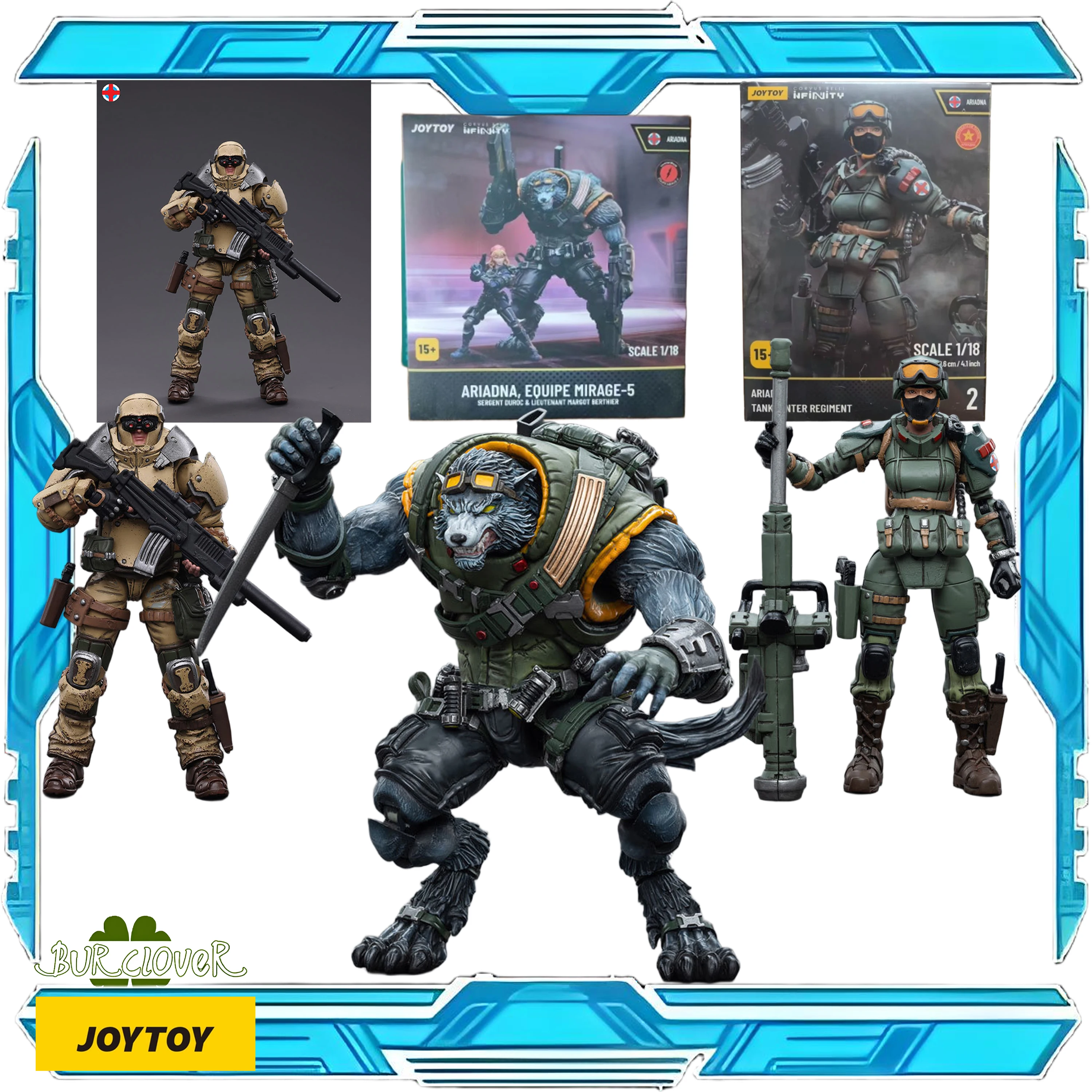 

ORIGINAL 1/18 JOYTO INFINITI THE INFINITI SOLDIER SERIES ADRIANA SERIES PREDATOR RANGER SQUAD, PHANTOM - TEAM 5,TANZK HUNTER