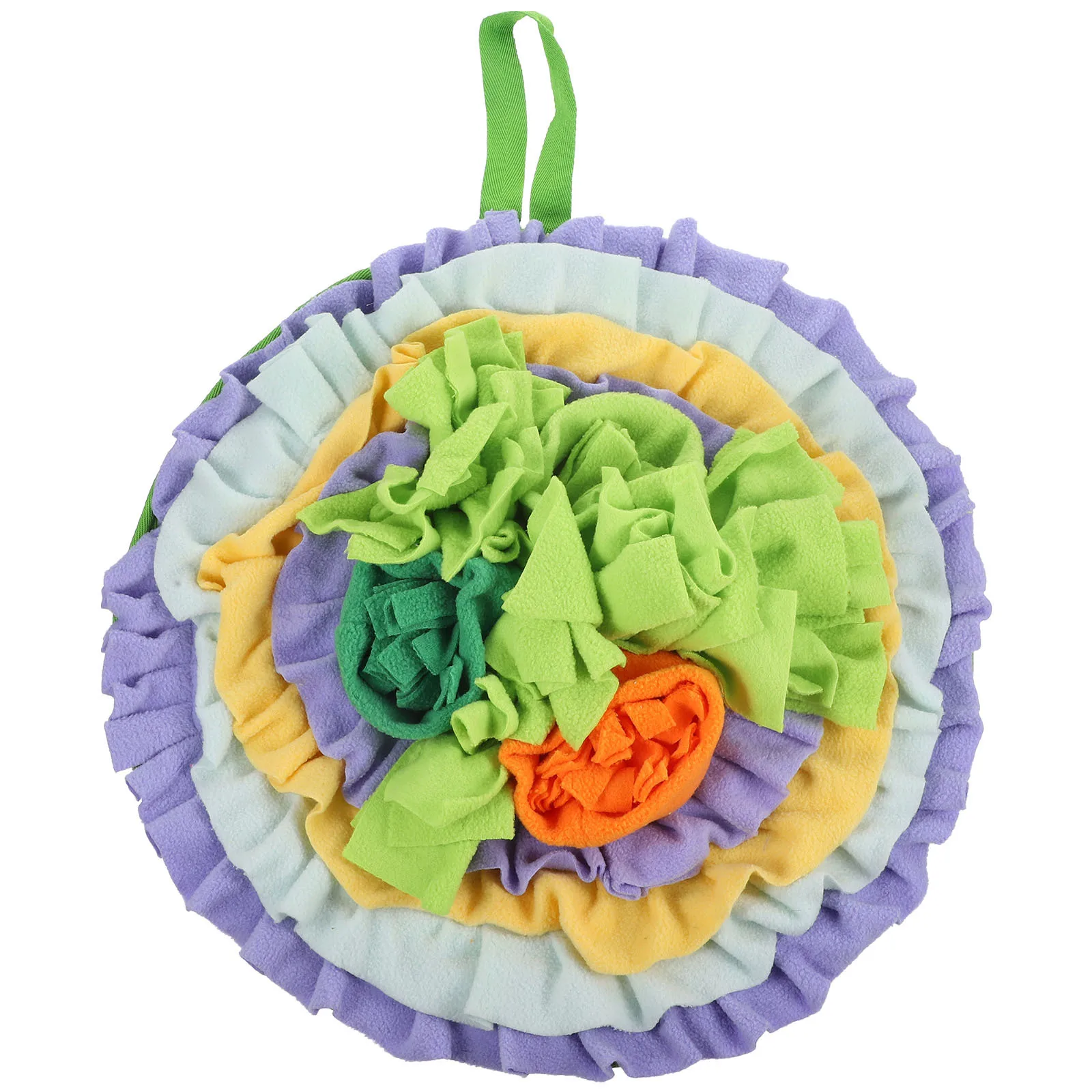 

Bunny Foraging Mat Interactive Feeding Pad for Rabbits Guinea Pigs Hamsters Slow Eating Training Game Snuffle Mat for Small