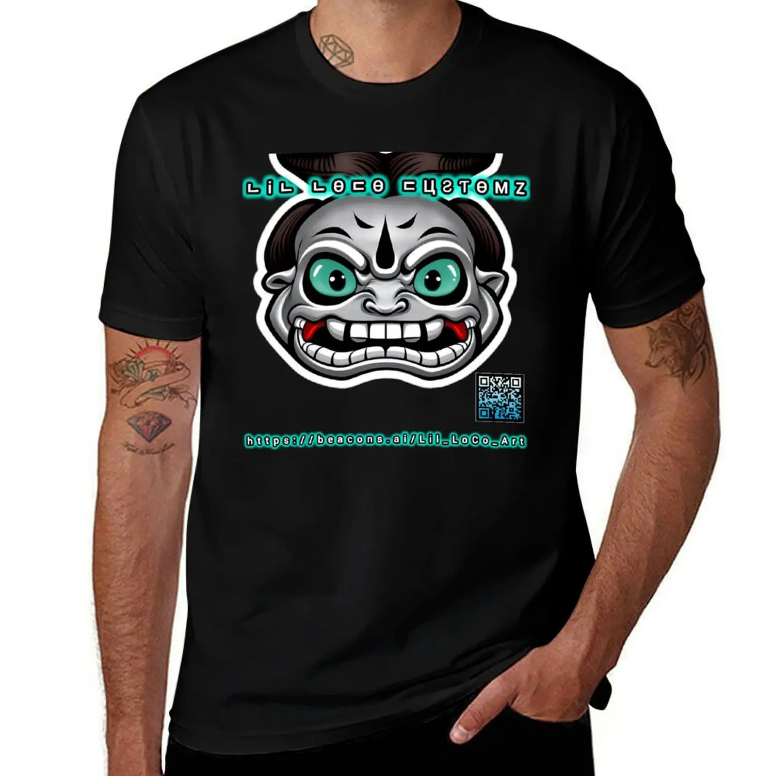 Original LoCo Link Design T-Shirt Plus Size Loose Fit T-Shirt