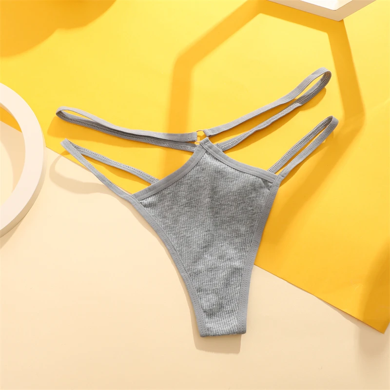 FINETOO Sexy Low Waist Frauen Tanga Doppel Dünnen Riemen Höschen Damen Slip Dessous Panty Unterwäsche Weibliche Bikini Dessous Tangas