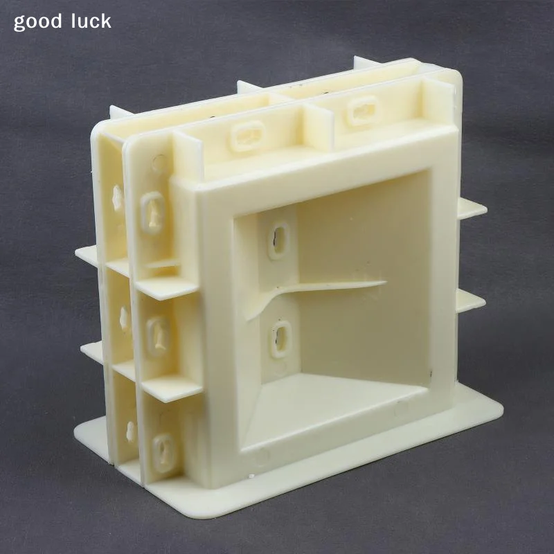 Hollow Brick Cement Double-Sided Mold 20 * 20 * 10Cmabs Plastic Garden House Partition Background Wall Decoration