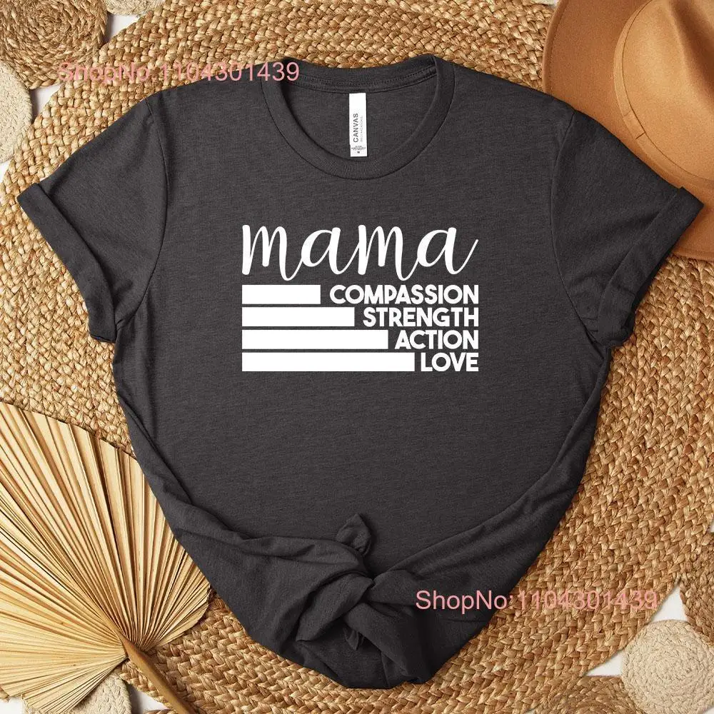 Mama T Shirt for Moms Mother's Day New Mom Mother Motherhood Daughter 5 long or short sleeves