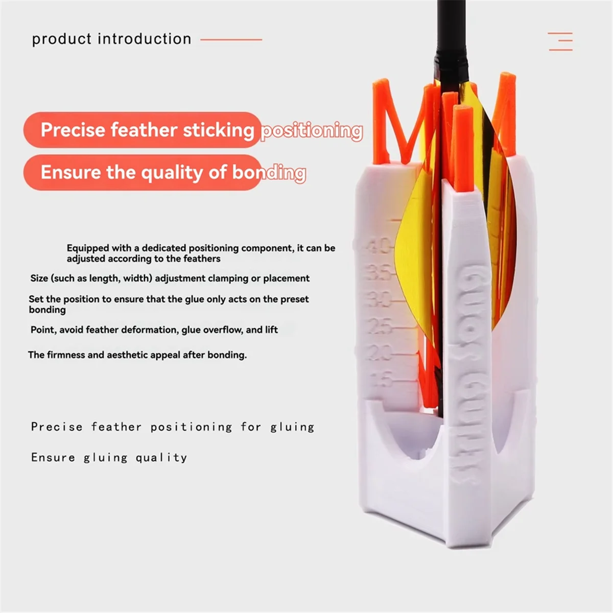 

AA74 3D-печать, спиральные лопасти для стрельбы из лука, инструменты для самостоятельного изготовления, уличные аксессуары