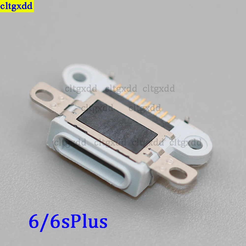 Cltgxdd-plugue de porta de carregamento USB para iphone 4S, 5, 6, 6s, 6s plus, 7, 7plus, 8, 8, se, x, 8x, 1 peça