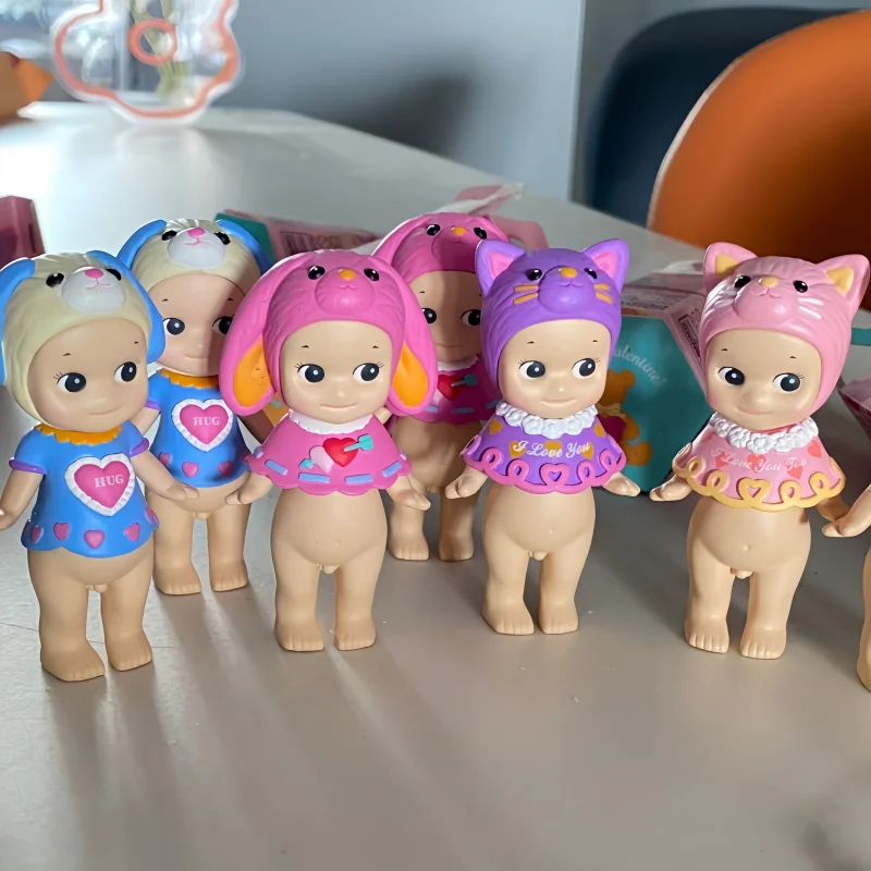 

Ограниченный оригинальный Sonny Angel 2017, серия ко Дню святого Валентина, слепая коробка, игрушка в подарок, модная игрушка, фигурка, настольный чехол, украшения, милые подарки
