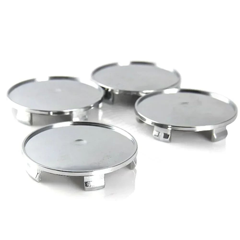 4pcs 68mm/64.5mm Universal Chrome/Black Car Wheel Center Hub Cover Cap Auto Truck 68mm ABS-Plastic Accessories