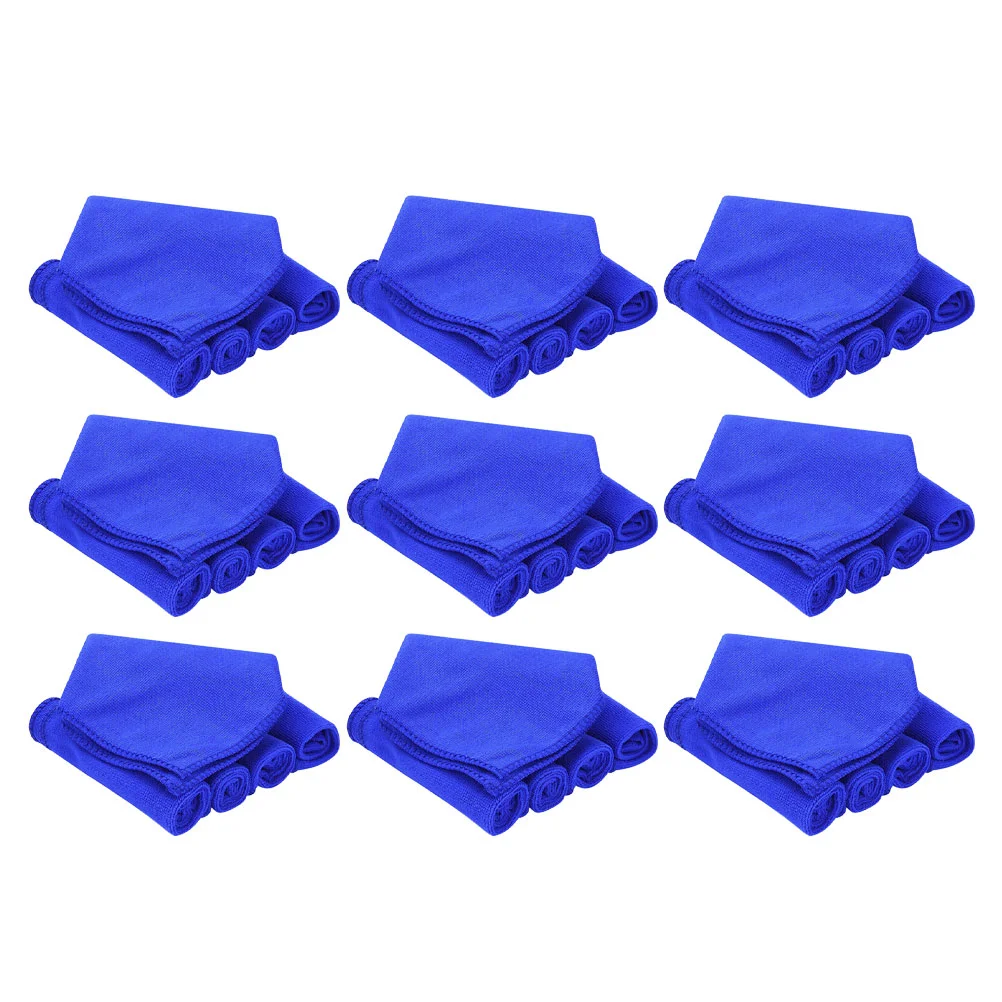 50 Pcs Fiber Car Wash Towel Microfiber Cleaning Cloth Drying Clothes Towels Rags Durable Washing