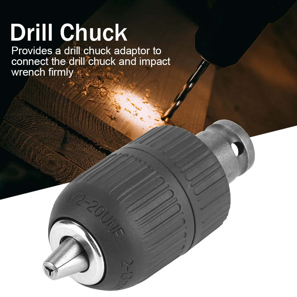 2-13mm Drill Chuck 2-13mm Keyless Drill Chuck 1/2