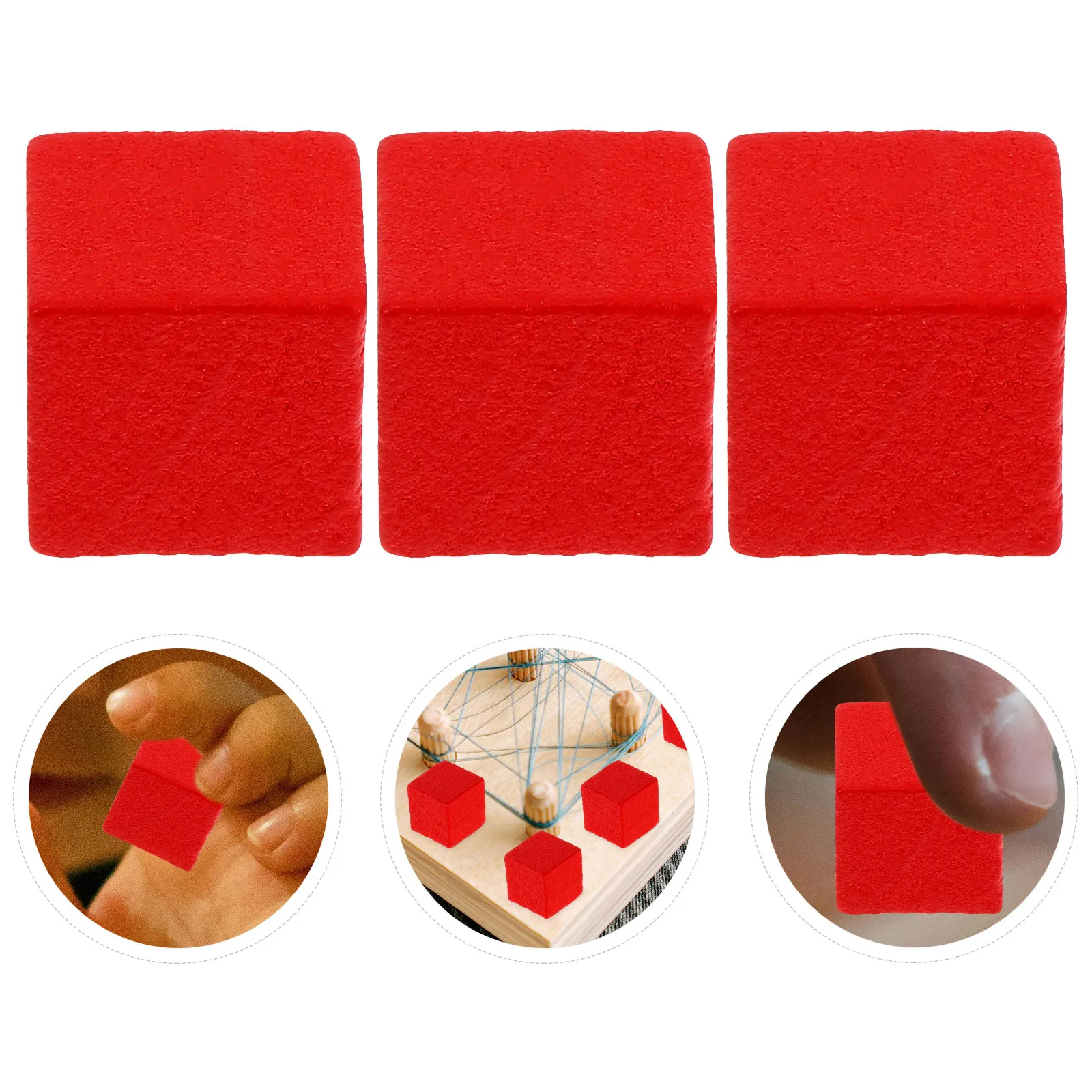 ตัวหมากรุกไม้ขนาดเล็ก 50 ชิ้น สำหรับเกมกระดาน ชิ้นส่วนเกมกระดานสำหรับเล่นได้นานขึ้น ตัวหมากรุกขนาดเล็ก