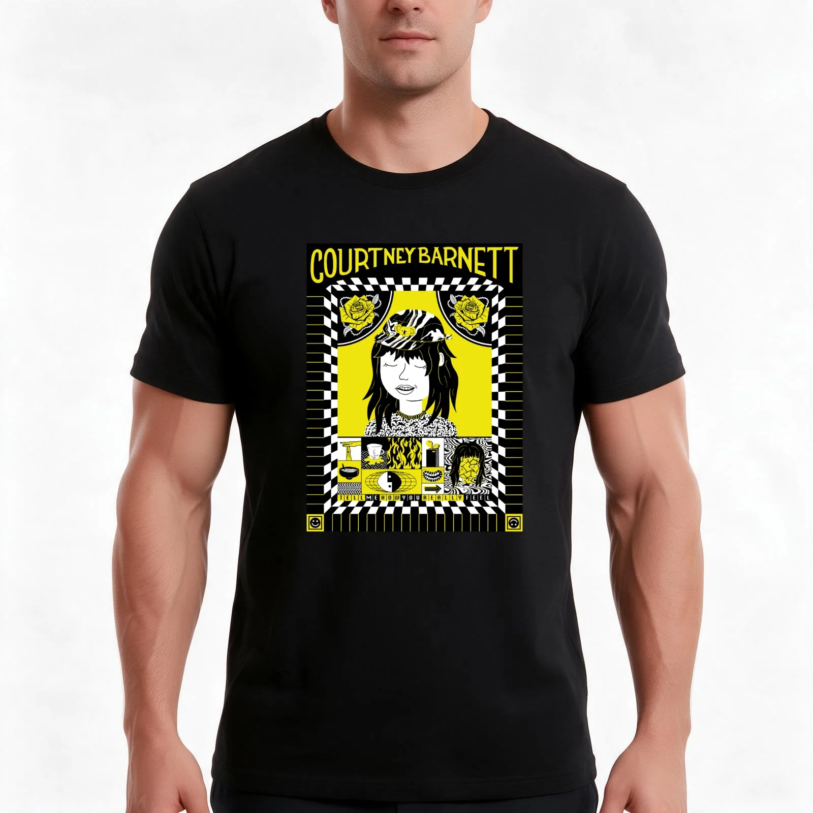 kesuen-Courtney-Barnett-dewean Men T Shirt graphic t shirts for man