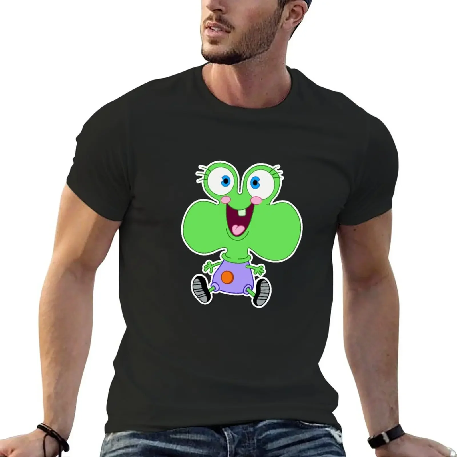 Kelpo-Camiseta de juguete vintage para hombre, ropa kawaii, personalizada, talla grande