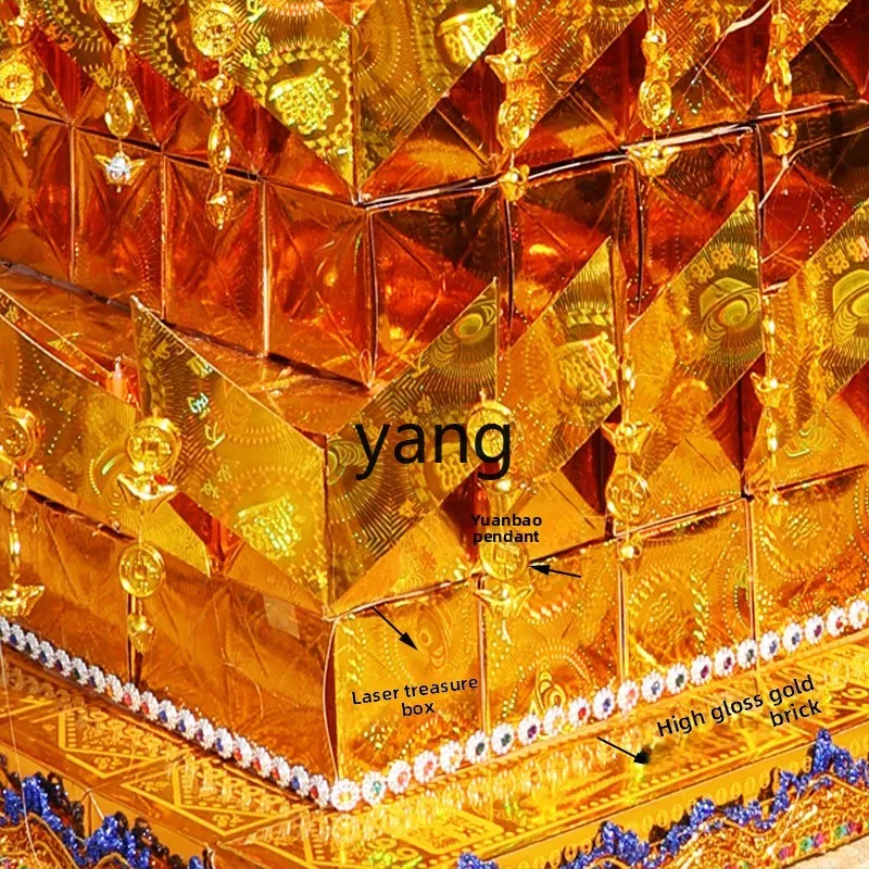 LMM extra large paper tied Wuqi burnt things, a full set of finished products wholesale Jinyinshan