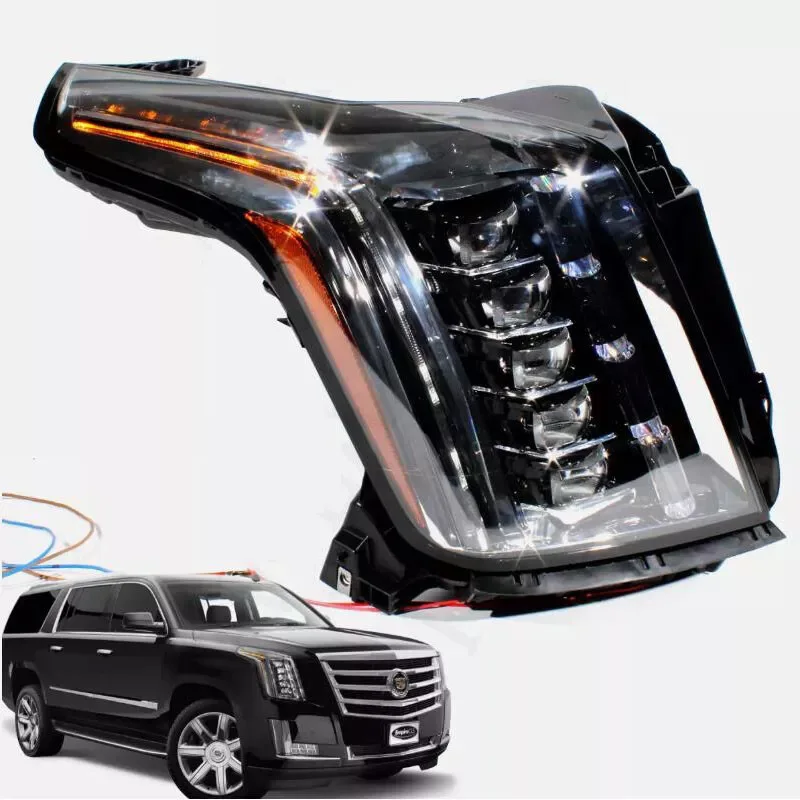 For Cadillac Escalade 2015-2020 Led Right Passenger Side Headlight Lamp Assembly