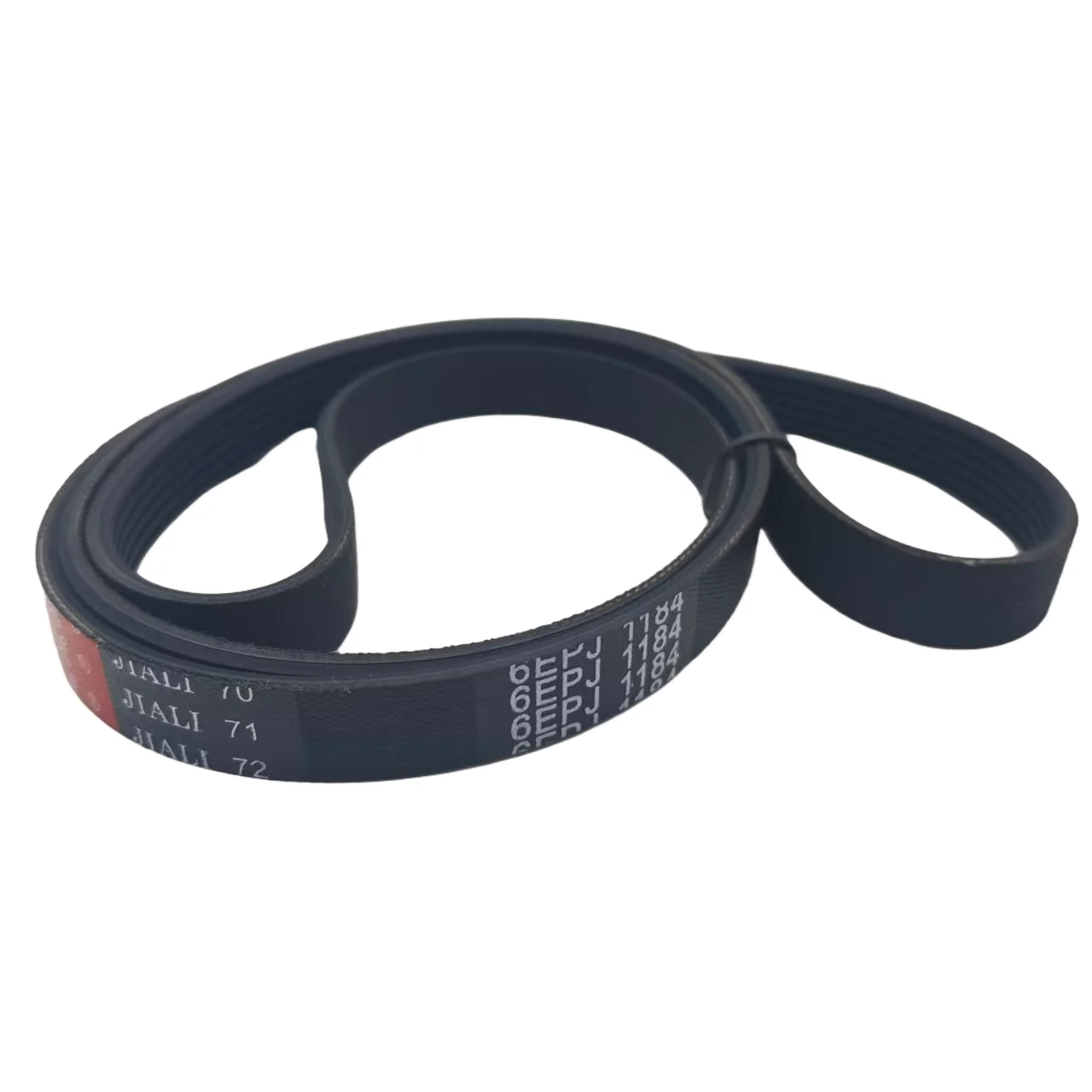 Correa de transmisión para lavadora 6EPJ1184, compatible con Electrolux 6PJE1184 6EPJ 1184, correa de goma en V