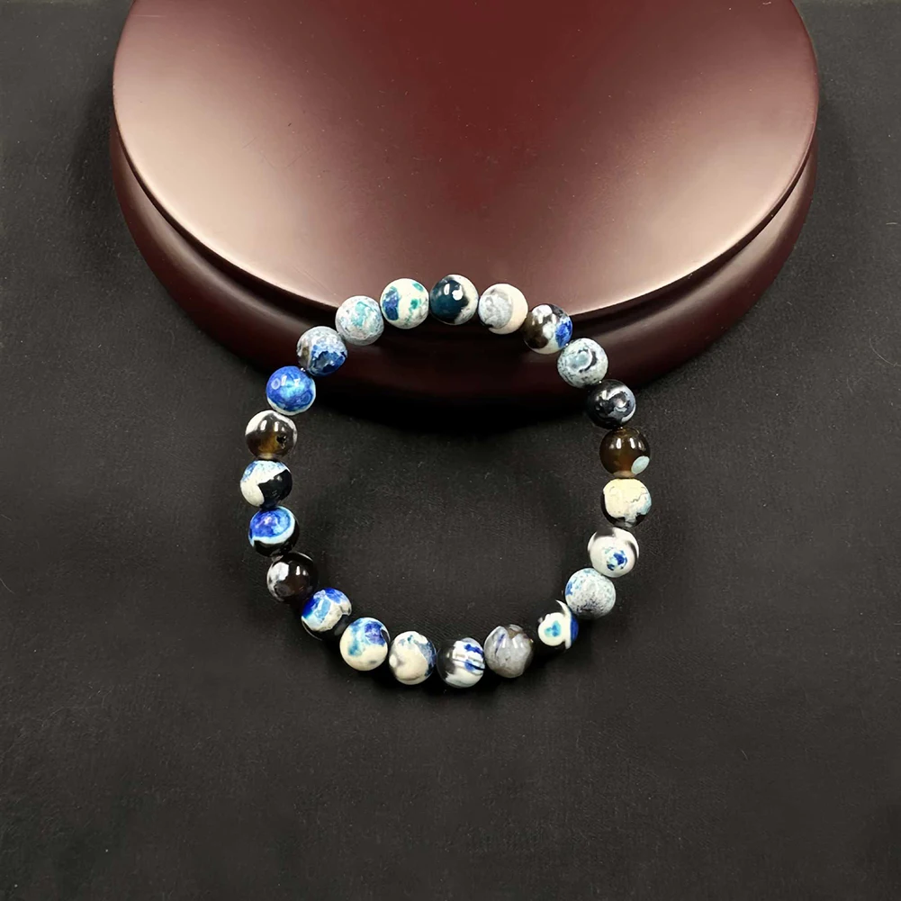 

Браслет из натурального камня с кристаллами для женщин, мужчин, женщин, стильные ювелирные аксессуары, подарок для женщин и мужчин