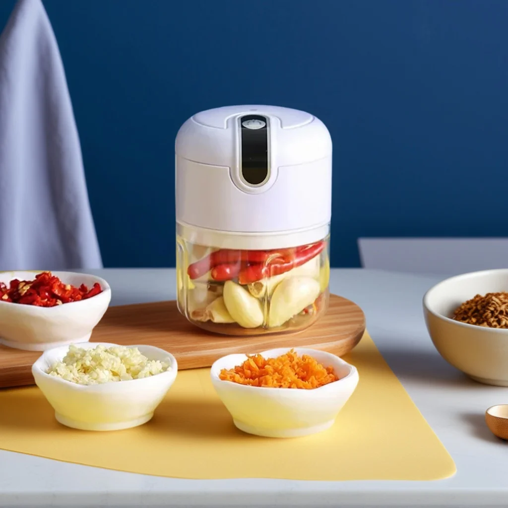 

Электрическая давилка для чеснока — портативный измельчитель и мясорубка с зарядкой через USB