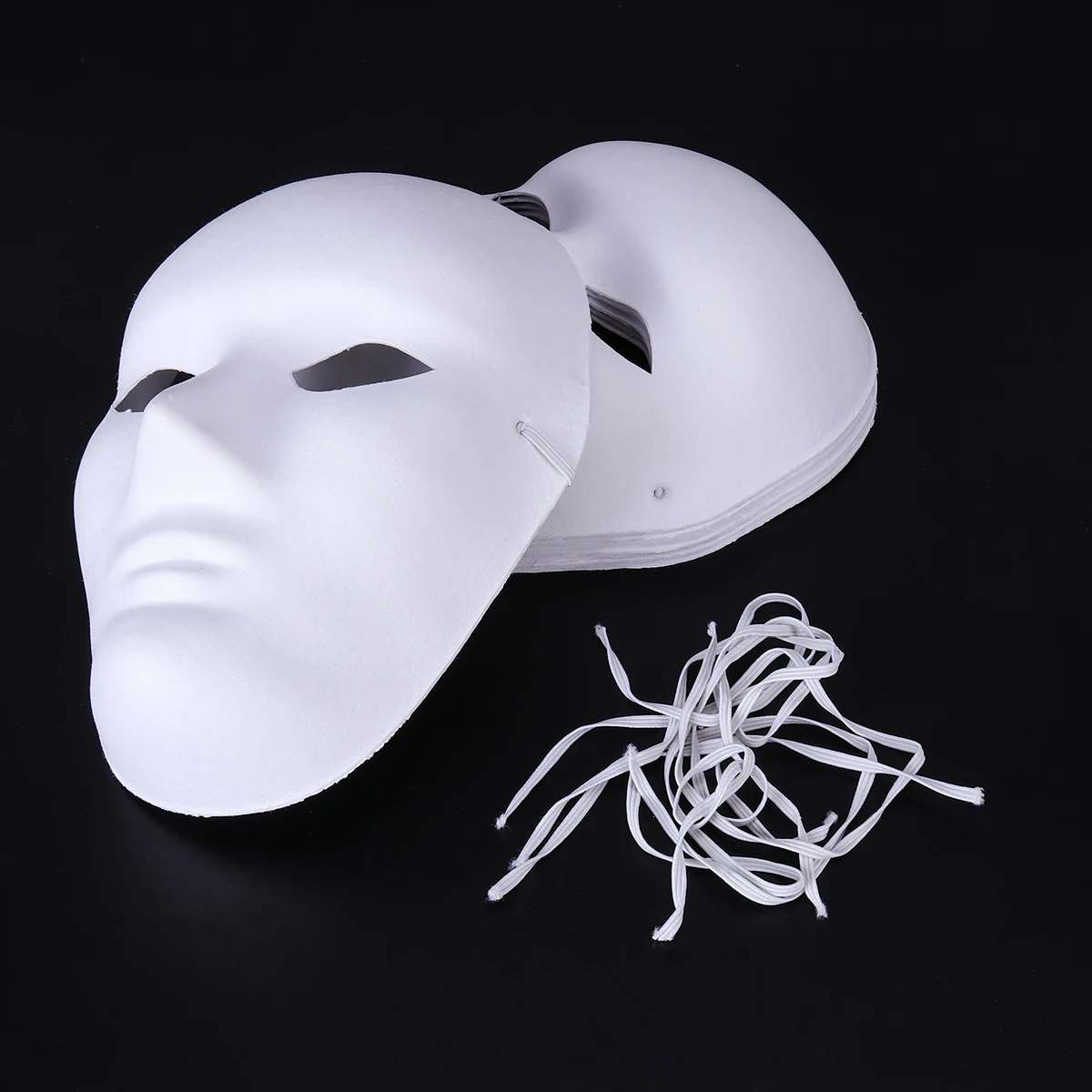

15 Pcs Hand Painted Mask Halloween Faschingsmasken Deko Karneval Male Herren Diy Kindermasken Zum Bemalen Child Augenmaske