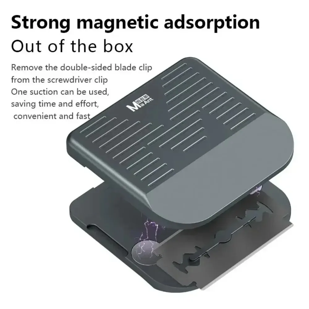 MaAnt MY-116 حامل شفرة على الوجهين لتفكيك الشاشة لاصق الهاتف المحمول IC اللوحة الأم إزالة الغراء أداة إصلاح