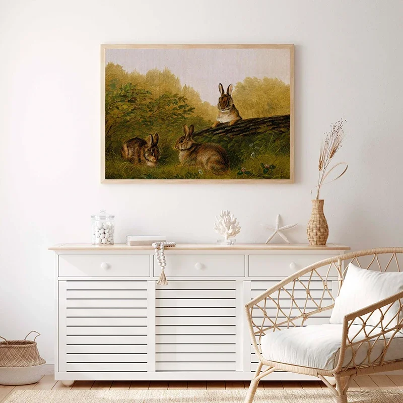 Classic Flower Countryside Atmosphere Cloud Fruit Countryside Canvas Painting Still Life Posters Wall Art Farmhouse Home Decor