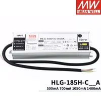 MEAN WELL LED Constant Current Switching Power Supply   Type A/B Dimming HLG-185H-C 500/700/1050/1400mA