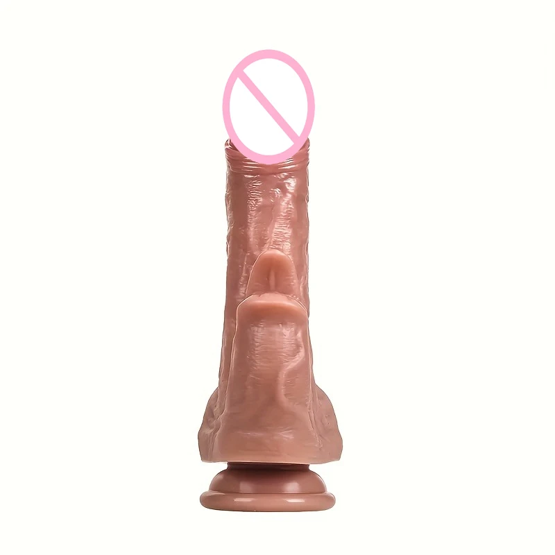 Dildo 1pc 8.46 Inch Thrust Dildo Vibrator Sex Toy Realistic Vibrating Dildo Heat 10 Thrusts 10 Vibration G-spot Stimulator 18+