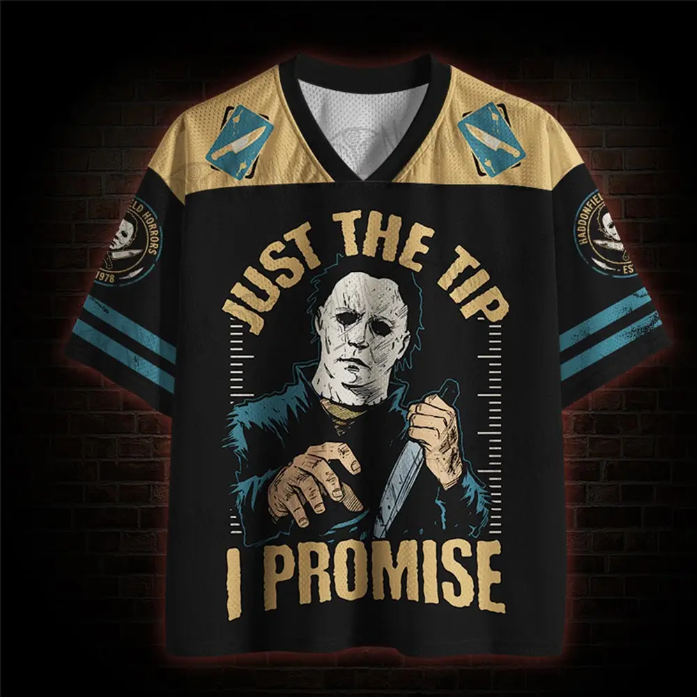 2026 New Nordic Mythical Theme Sports Fashion Short Sleeve V-neck Street View Clothing Mythical Fan Gifts T-shirt   Halloween
