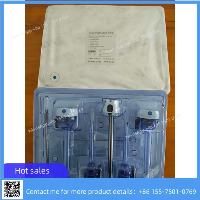 Different sizes of 5/5/10/10mm disposable endoscopic trocar 5/5/12/12mm