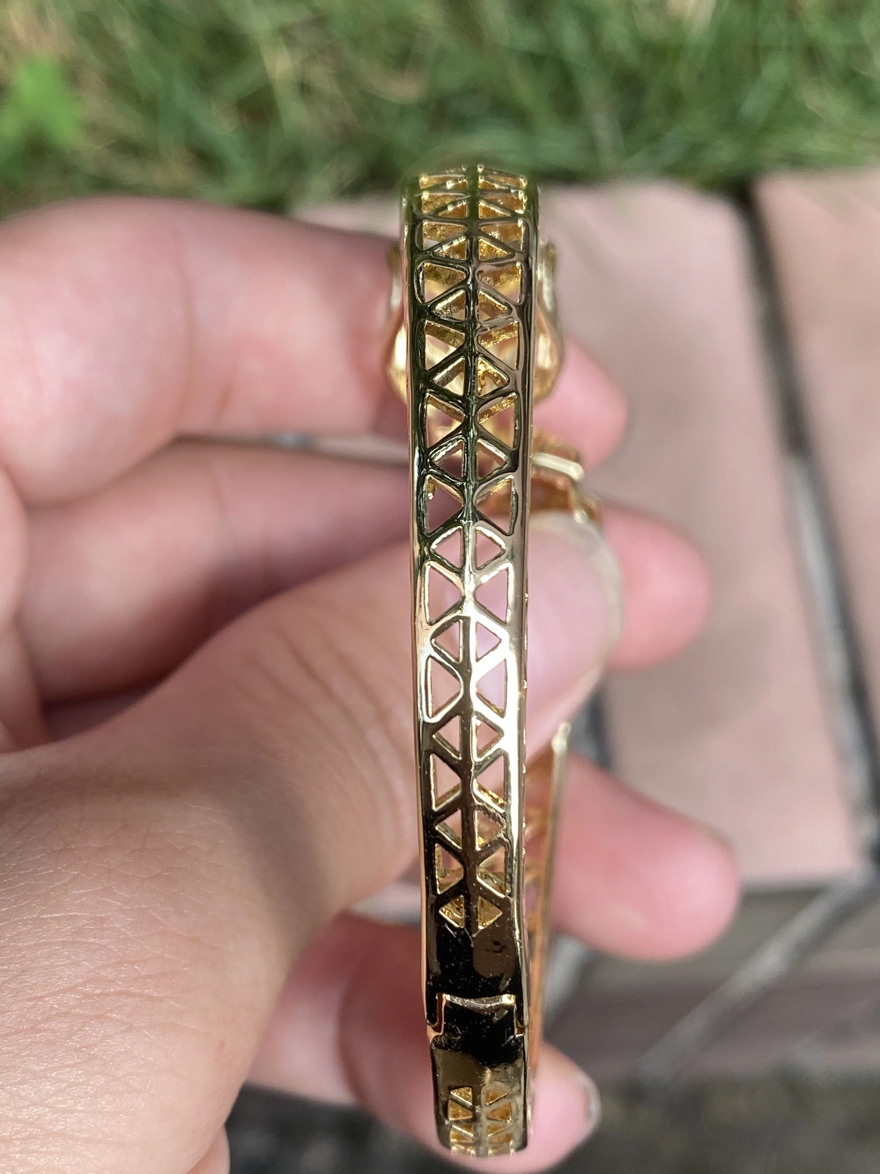 Hollow Double Leopard Lead Men Wedding Bracelet Jewelry Bangle Bijoux