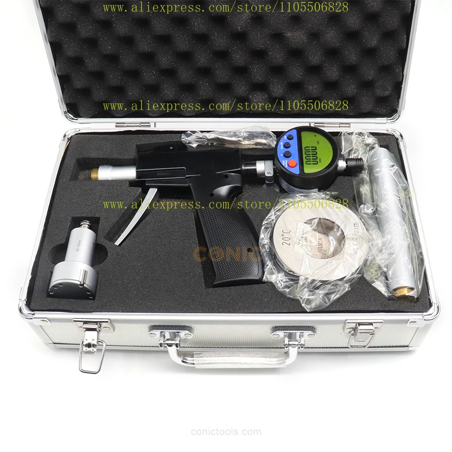 40-50 Mm Pistol Grip Digital Three-Point Gauge Inner Micrometer 3-Point Inner Micrometer