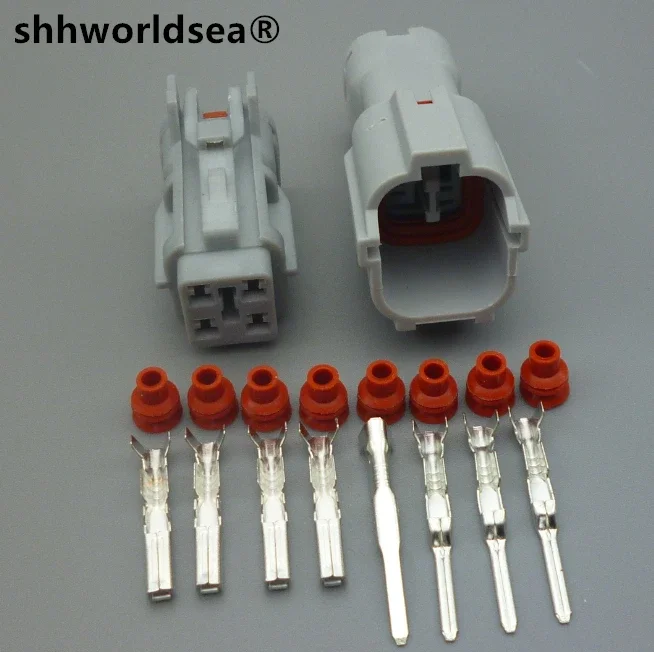 shhworldsea 4pin 2.0mm MG640333-5 MG610331-5 male female waterproof electrical auto KET 4 Pin Connector