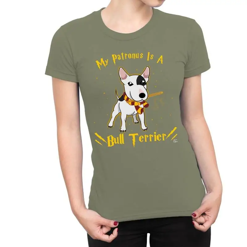 Camiseta 1T para mujer, mi patrón es un perro Bull Terrier