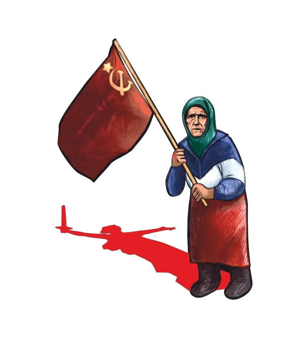 

Наклейка на авто Бабушка с красным флагом Car Sticker Waterproof Vinyl Decal Car Accessories Decor Pegatinas Para Coche #V1300