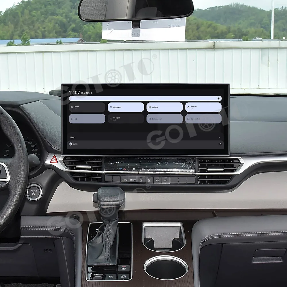 15.8 inch For Toyota Sienna/Granvia 2021‑2025 Model Car GPS Multimedia Player Stereo Head Unit Android 15 Sytem Car Accessories