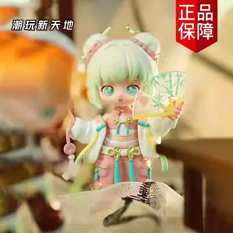 Simontoys Asli Seri Oriental Overture Kotak Buta Gaya Cina Buatan Tangan Edisi Terbatas Hadiah Ulang Tahun Anak Perempuan Trendi