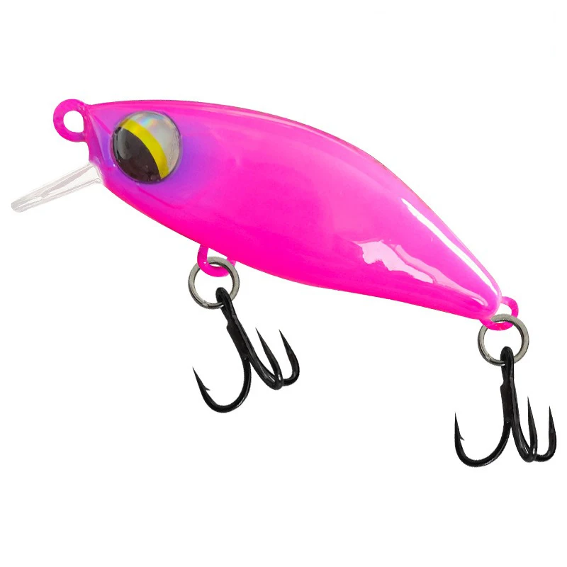 أسماك الصيد السحر 4.5 جرام 50 مللي متر Jerkbait Wobblers بطيئة اغطية المياه العذبة الاصطناعي الطعم الثابت باس سمك السلمون المرقط بايك الصيد المسار