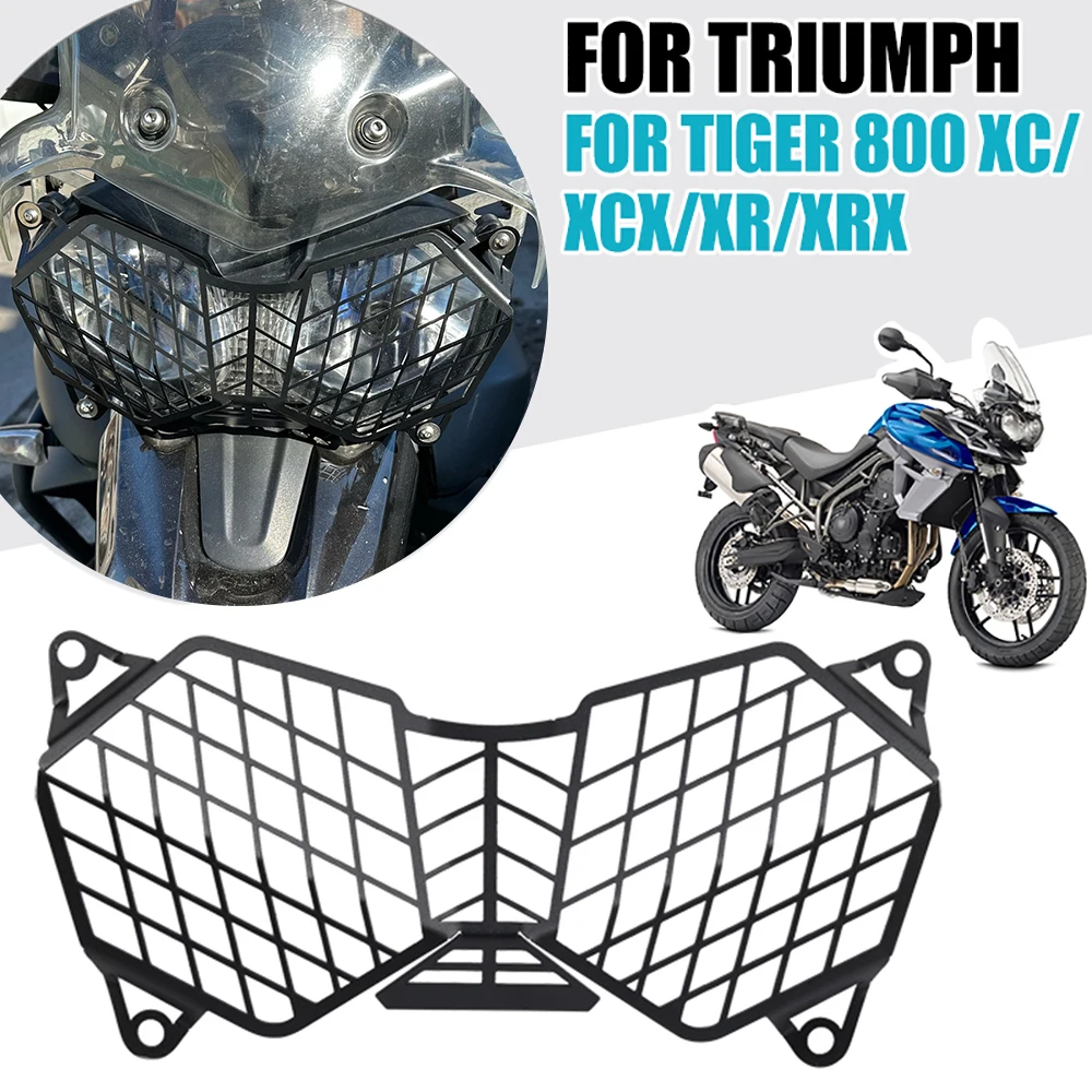 

Motorcycle Headlight Grille Light Cover Grill Protection Guard For Triumph Tiger 800 XC XCX XR XRX 2017 2014 2015 2016 2015 2014