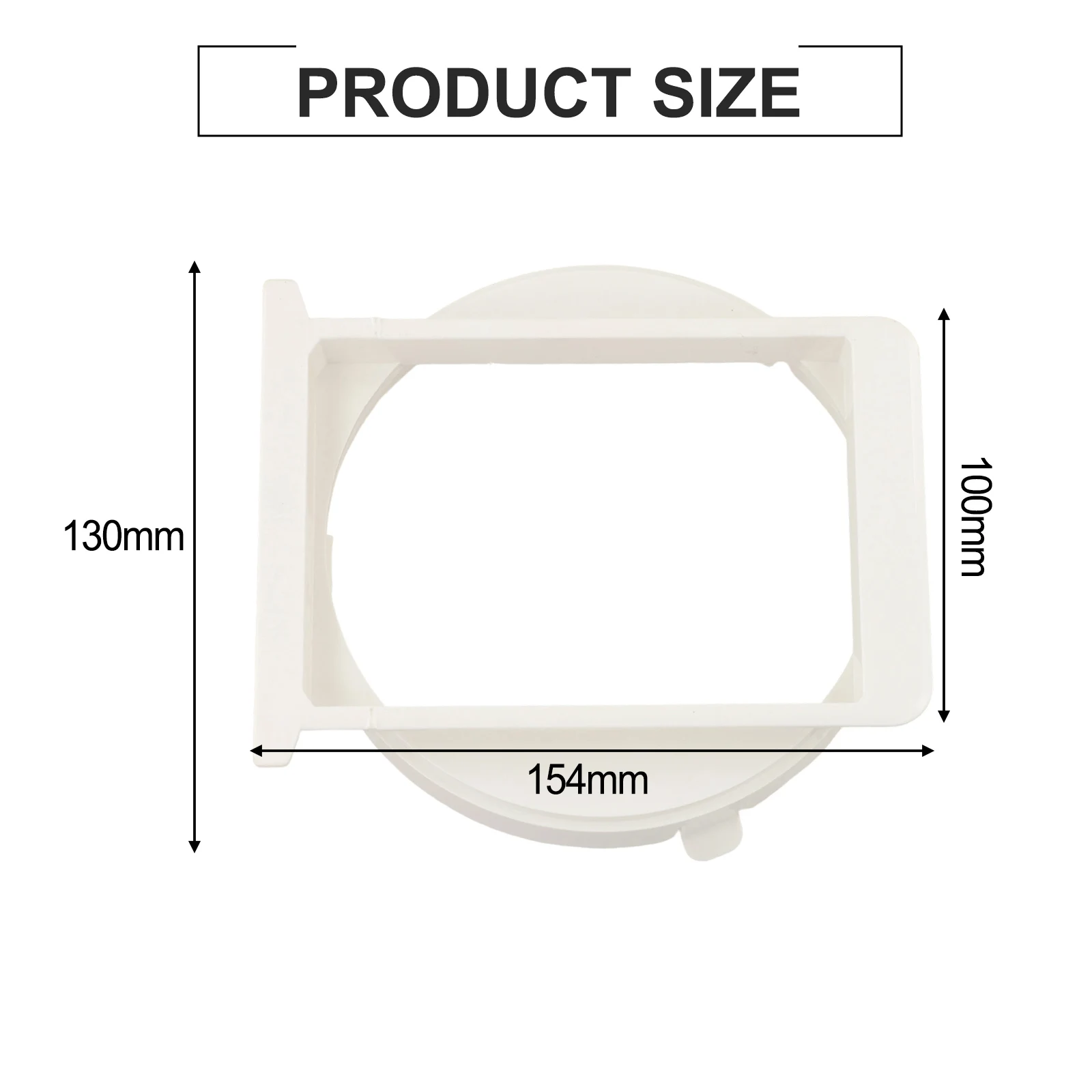 Portable Comfort Setup Exhaust Pipe Connector Hose Connector Exhaust Pipe Compact Design For Portable Air Conditioners