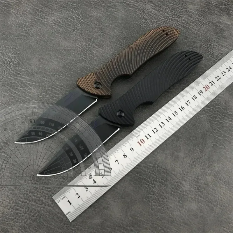 

KS7600 folding knife D2 blade G10 handle unique style multipurpose outdoor hunting selbstverteidigung survival EDC pocket knife