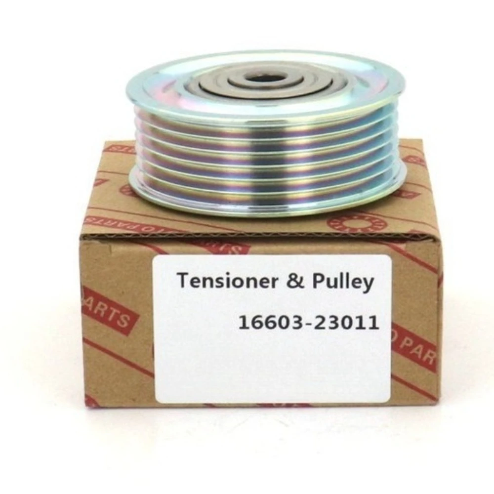 Tensioner Pulley Bearing 16603‑23011 Compatible with Toyota Yaris Daihatsu Aftermarket Engine Replacement Component
