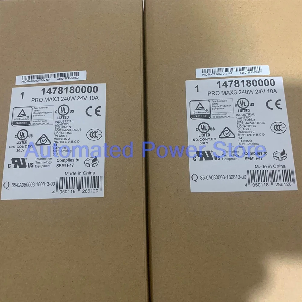 1 Pcs 1478180000 PRO MAX3 240W 24V 10A Switching Power Supply 24 V