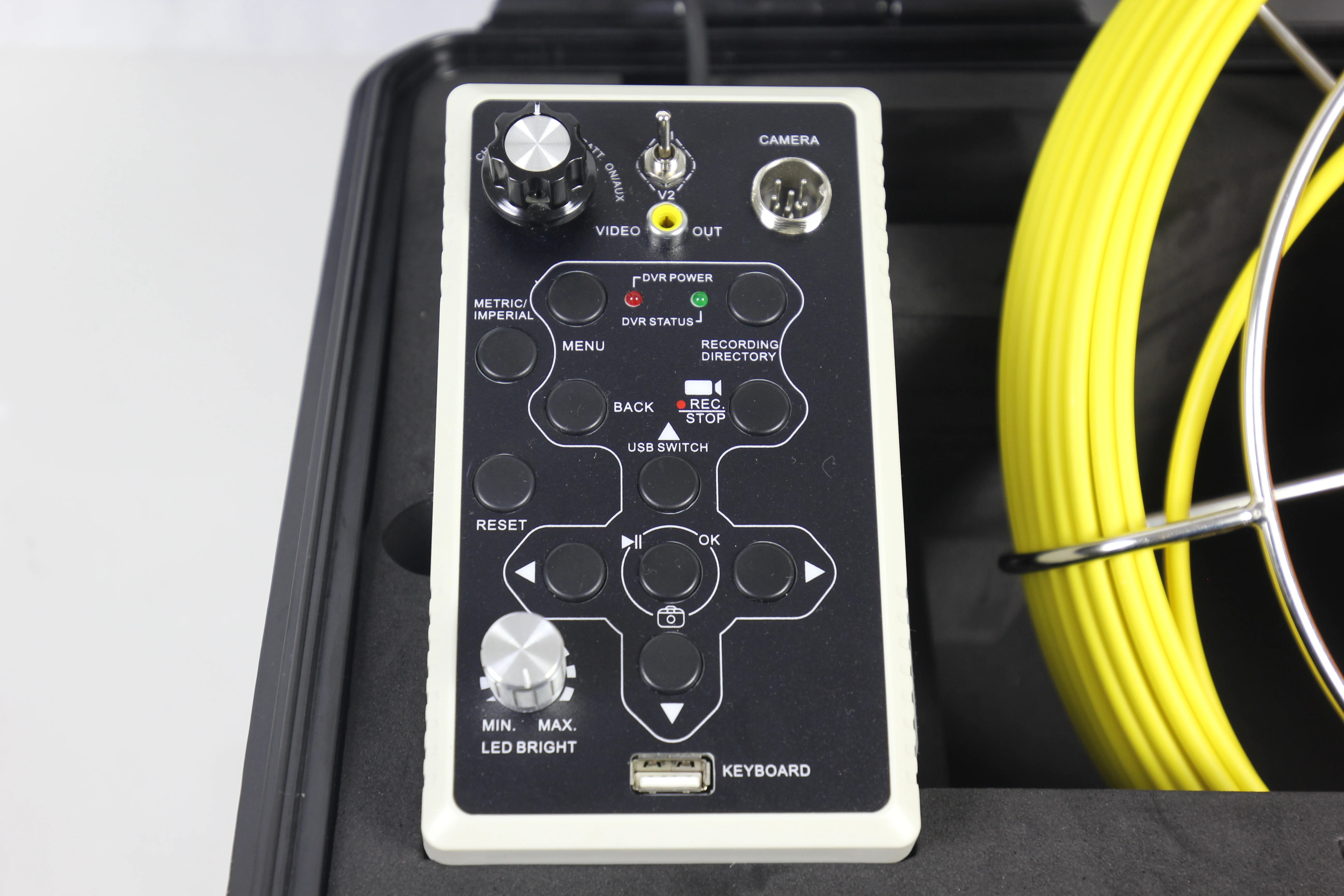 14 مللي متر رأس صغير المنظار المجاري استنزاف خط أنابيب التفتيش تحت الماء لمبة كاميرا لفحص الأنابيب مع محدد 512 هرتز #3