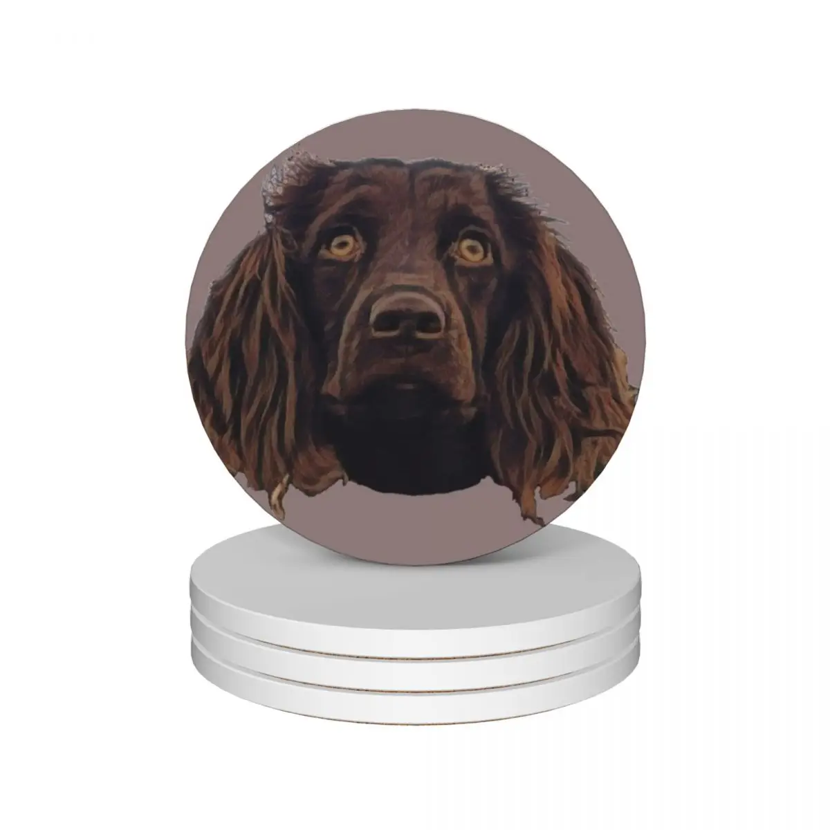

Boykin Ceramic Coasters (Set of 4) for table original coffee cup stand cup pads Coasters