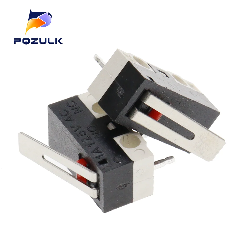 20PCS AC 125V 1A SPDT 1NO 1NC Momentary Long Hinge Lever Micro Switch